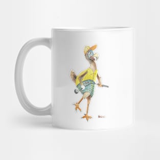 Angry Golfing Dodo Mug